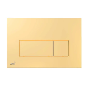 Alcaplast WC tartály nyomólap M575 THIN, arany színű