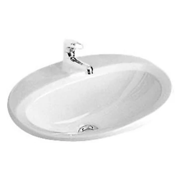 Alföldi Saval 2.0 mosdó beépíth 53x44 cm 1 furat + Easy 6006 33R1