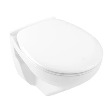 Alföldi Optic WC csésze fali, mélyöblítésű, kompakt 49cm Cleanflush+ Easyplus 7048-R0R1