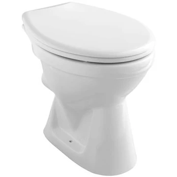 Alföldi Bázis WC csésze hátsó kifolyású, mélyöblítésű + CleanFlush 7093-R001