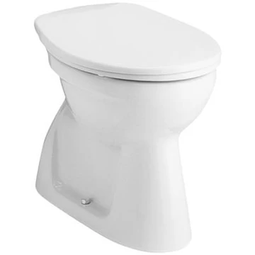 Alföldi Bázis WC csésze alsó kifolyású, mélyöblítésű + CleanFlush 7094-R101
