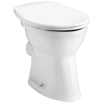 Alföldi Bázis WC csésze hátsó kifolyású, laposöblítésű + CleanFlush 7095-R001