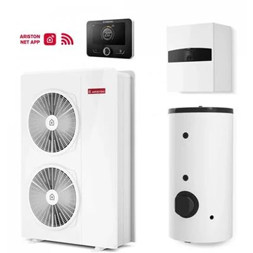 Ariston Nimbus Flex 120 M-T NET R32 monob. hősziv. 12 kW, fali beltéri, 200l HMV, 1 fütőkör, 3 fázis