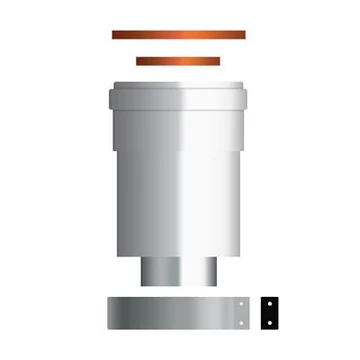 Ariston PPS/ALU 60/100 függőleges indítóidom