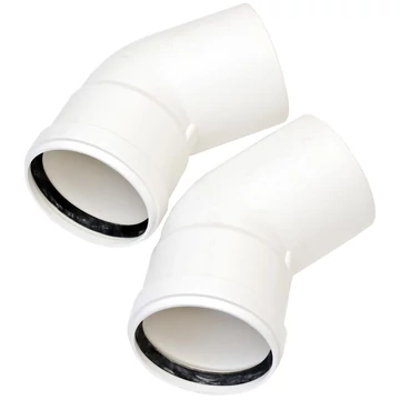 Ariston PPS/ALU 80/80 könyök 45° (2db) - kifutó