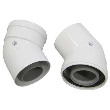 Ariston PPS/ALU 80/125 könyök 45°