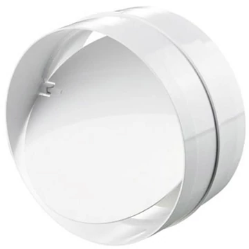 Awenta KO150-22 kerek csőtoldó, visszacsapószeleppel 150mm