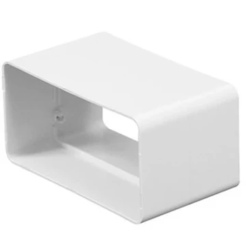 Awenta KP75-21 lapos csatorna csőtoldó 75x150mm