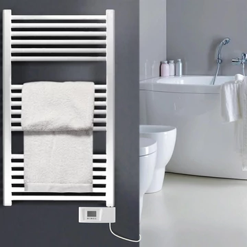 Deltacalor Electro 500 Watt elektromos törölközőszárítós radiátor, programozható vezérléssel
