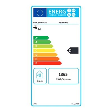 Eldom Style 120 elektromos vízmelegítő (2 kW / 435 mm Ø)