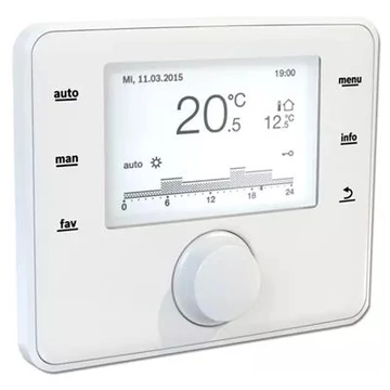 Bosch CW 400 időjárás követőszabályozó inhomogén fűtési rendszerhez, 4 fűtési körig
