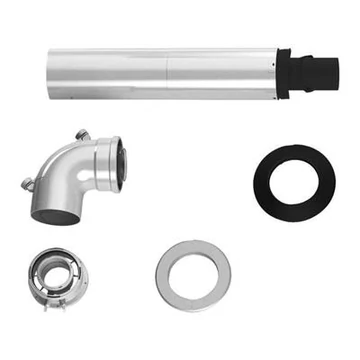 Bosch 60/100 teleszkópos vízszintes kivezetés, L=310-505mm, tisztítós könyökkel