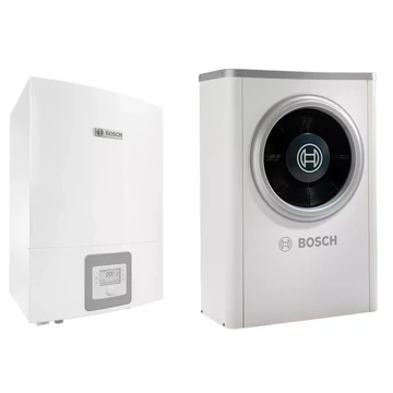 Bosch Compress 7000i AWB+AW-13S levegő-víz hőszivattyú, monoblok, fűtőbetét nélkül, R410A