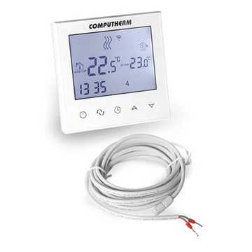 COMPUTHERM E280 szobatermosztát,vezetékes, Wi-Fi-s, programozható fehér