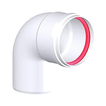 Tricox Alu könyök 87°, 80mm