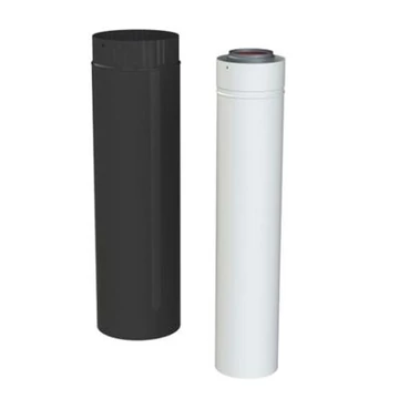 Tricox PPs/Alu tetőátvezető hosszabbító cső, 60/100mm, hossz: 1000mm