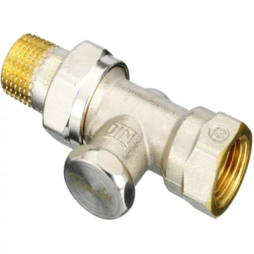 Danfoss RLV-S 1/2" rad. vissz. egy.