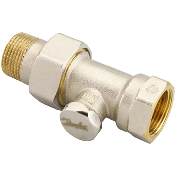 Danfoss RLV-S 3/4" rad. vissz. egy.