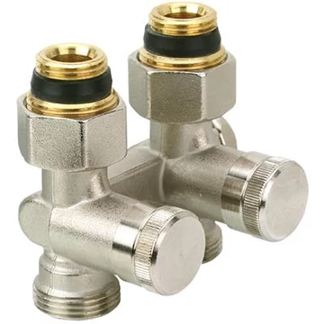 Danfoss RLV-K csapblokk egyenes R1/2" -G3/4"