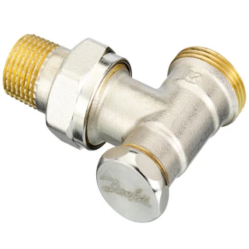 Danfoss RLV-S 1/2" rad. vissz. sar. KM 3/4"