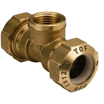 KPE Csatlakozó Réz T-idom 40-5/4" -40 mm