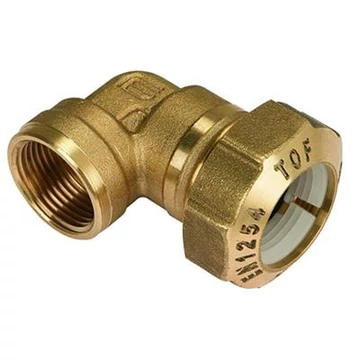 KPE Csatlakozó Réz Könyök BM 50-6/4"