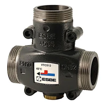 ESBE VTC512 65C 25-9 KM 1 1/4" töltőszelep + csatlakozók (51022500)