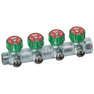 FAR OSZTÓ +SZELEP 3/4" -1/2" 4KÖR