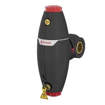Flamco XStream Vent-Clean kombinált lég-és iszapleválaszt, mágneses, szigeteléssel 3/4"
