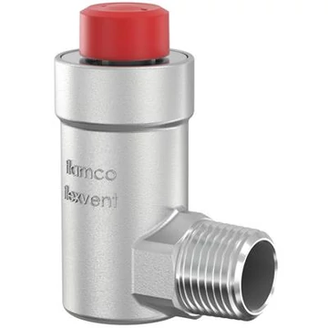 Flamco Flexvent H sarok légtelenítő aut. 1/2" nikkelbevonatos