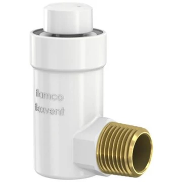 Flamco Flexvent H sarok légtelenítő aut. 1/2" fehér