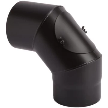 Füstcső 150 könyök 90° vastag