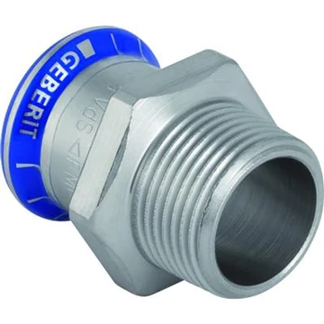 Mapress Inox km egyenes csatl. 22-3/4"
