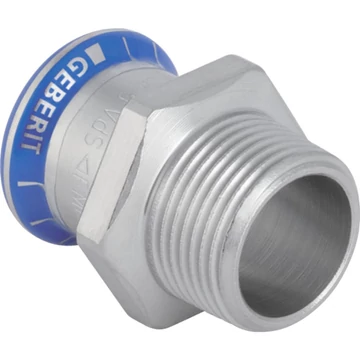Mapress Inox km egyenes csatl. 15-3/8"