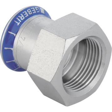 Mapress Inox bm egyenes csatl. 42-5/4"