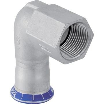 Mapress Inox 90°-os men. ív 18-1/2” BB