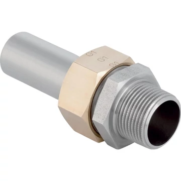 Mapress Inox oldható kötés KM egyenes 22x3/4"