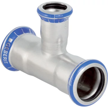 Mapress szilikonmentes inox T-idom szűkített 76-35-76