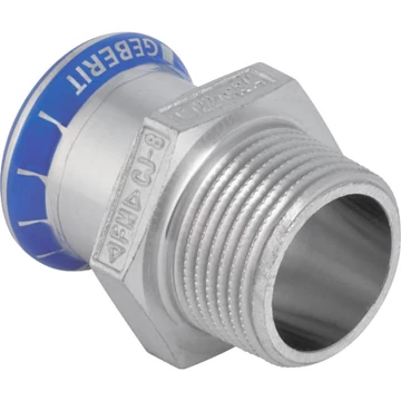 Mapress szilikonmentes inox KM csatlakozó 76-2 1/2"