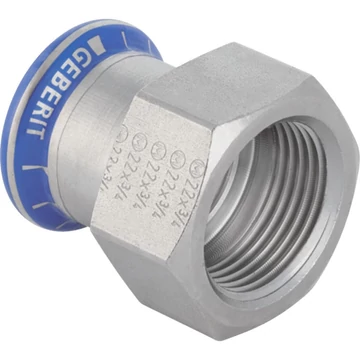 Mapress szilikonmentes inox BM csatlakozó 35-1 "