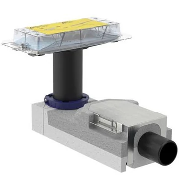 Geberit CleanLine beépítő alapkészlet 90 mm bűzzárral