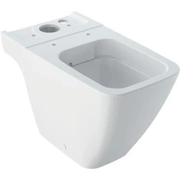 Geberit iCon Square álló WC, monoblokkos, mélyöblítésű, alsó v. hátsó kifolyású, Rimfree