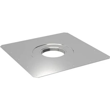 Geberit Pluvia csatlakozólemez bitumenes tetőhöz CrNi - acél     1.4404