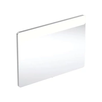 Geberit Option tükör, felső világítással, 65x90cm, szácsiszolt alumínium