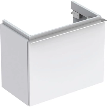 Geberit iCon alsó szekrény, 1 fiókkal, 52x42x30,8cm, matt lakkozott fehér - kifutó