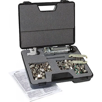 GEBO INOX koffer "VGKIT" 1/2" -3/4" víz-szolár