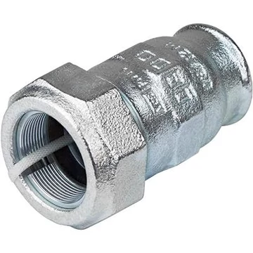 GEBO EGYENES B-B ÖSSZEKÖTŐ 1/2" (21,3mm) (acélcső) I SPECIAL
