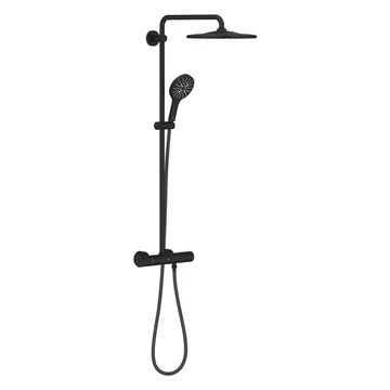 Grohe Rainshower SmartActive 310 termosztátos zuhanyrendszer, Phantom Black
