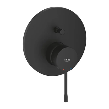 Grohe Essence egykaros keverő, 2-utas váltóval, szín: phantom black