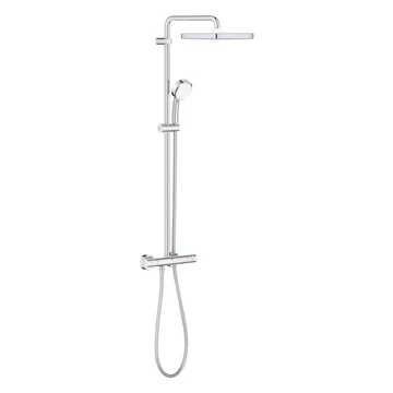 Grohe Tempesta Cosmopolitan System 250 Cube termosztátos zuhanyrendszer falra szerelésre - kifutó